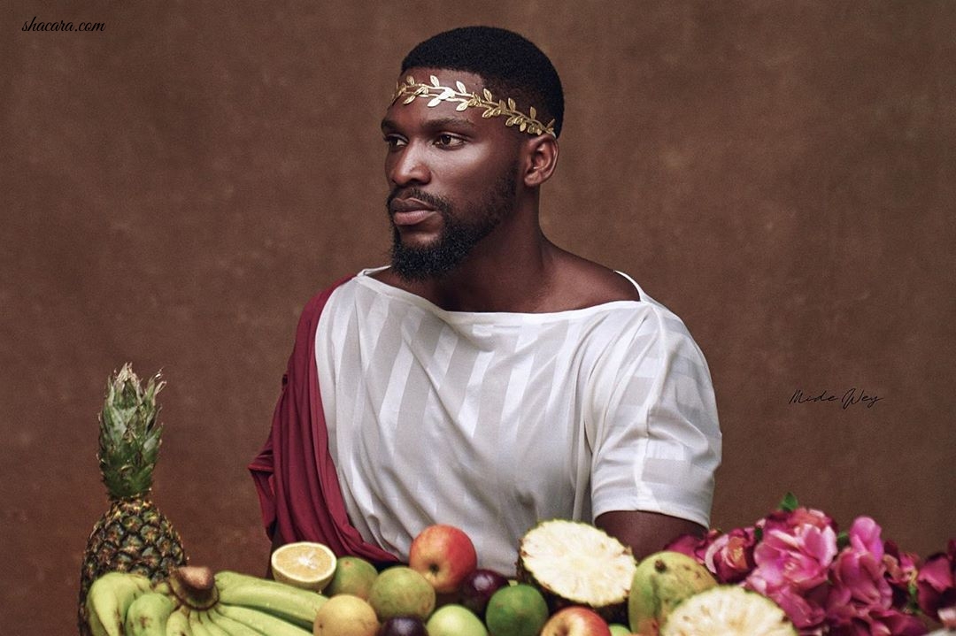 BBNaija’s Tobi Bakre Marks His 26th Birthday With A Grecian-Themed Photoshoot