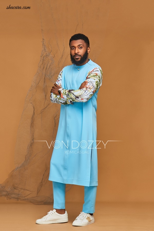 Nollywood Actor Zack Orji & His Son Front Yomi Casual’s Latest Collection